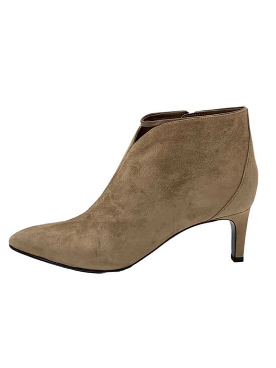Hermes brown suede boots - Gem Hermes Boots Short Booties Shoes Suede Brown